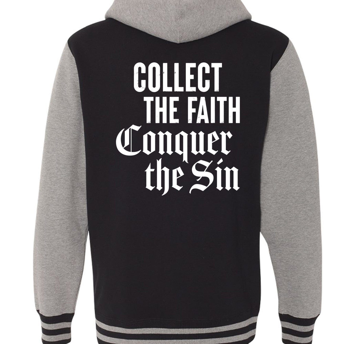 Black/ Gunmetal Heather - IND45UVZ - BACK