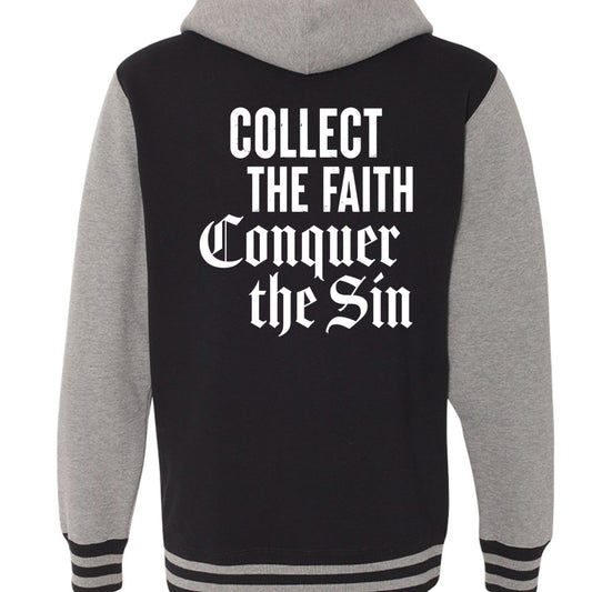 Black/ Gunmetal Heather - IND45UVZ - BACK