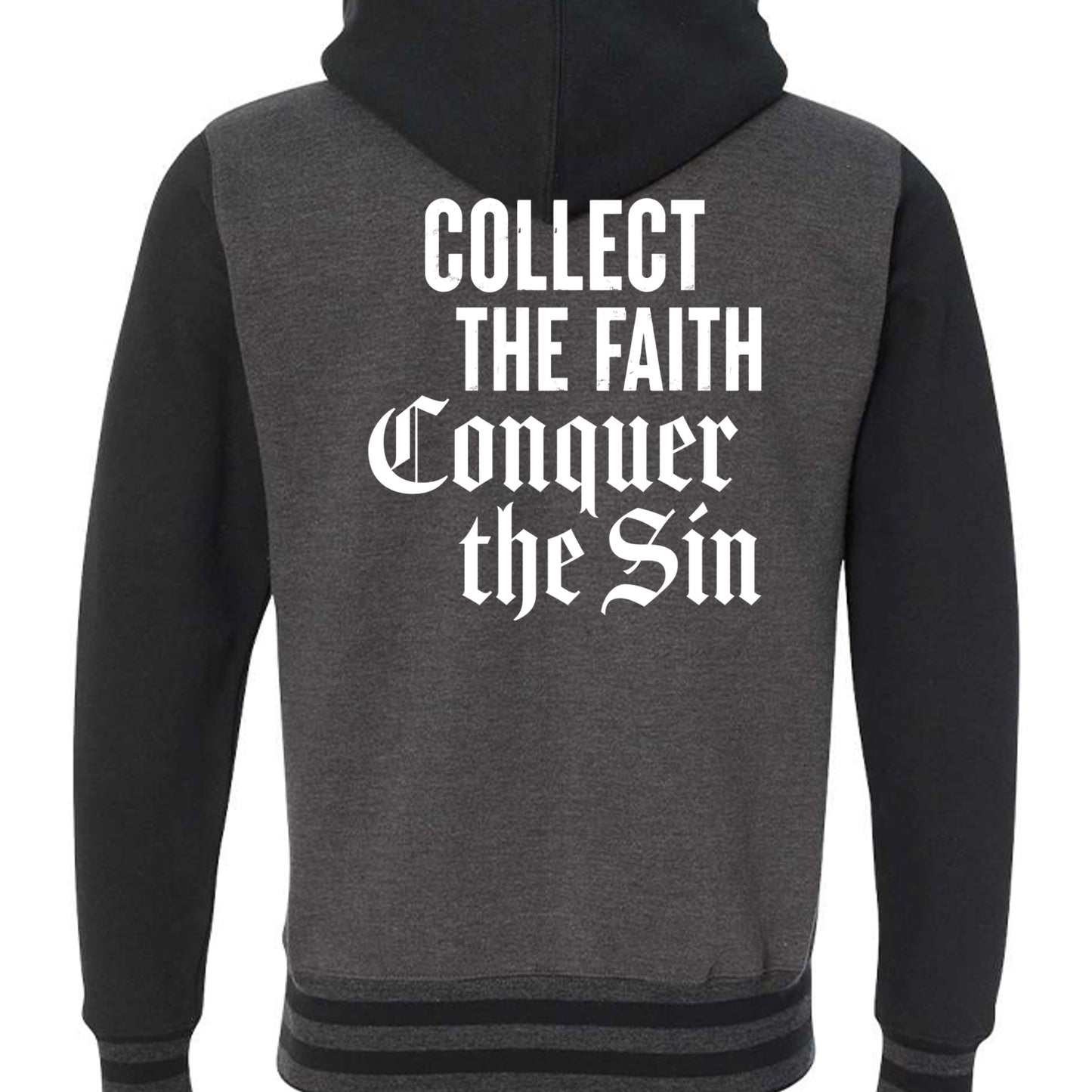 Charcoal Heather/ Black - IND45UVZ - BACK