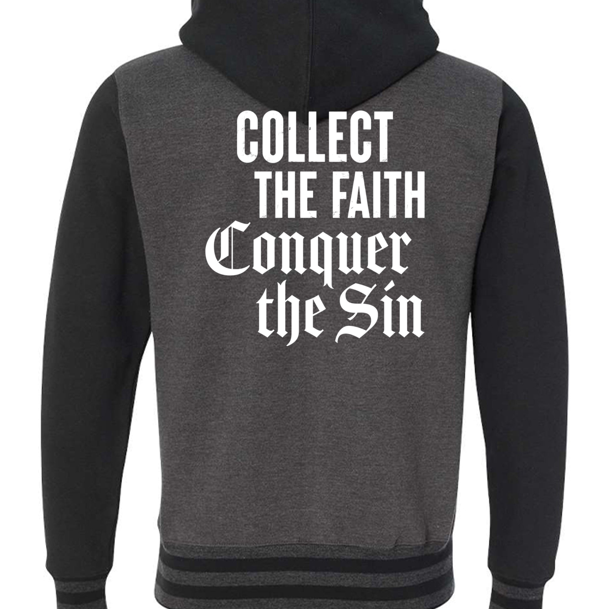 Charcoal Heather/ Black - IND45UVZ - BACK